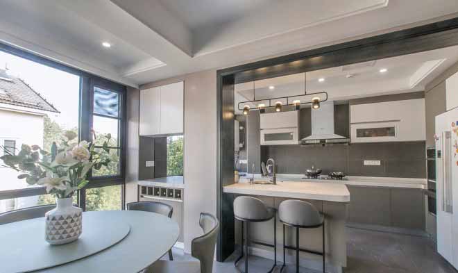 168平現代簡約復式家裝案例 168平現代簡約復式家裝案例