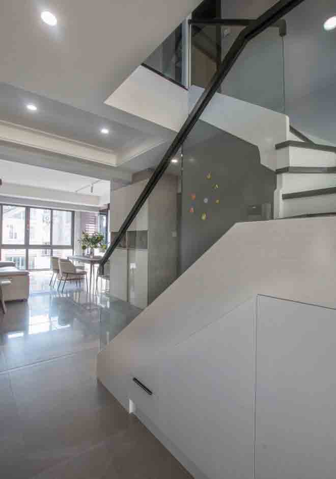 168平現代簡約復式家裝案例 168平現代簡約復式家裝案例